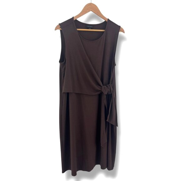 J. Jill Brown Sleeveless Dress - Picture 8 of 10
